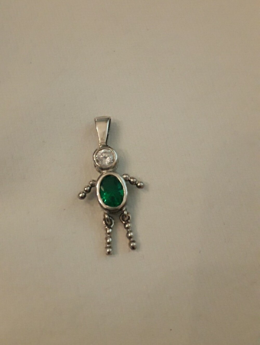 Birthday kid pendant 925 silver